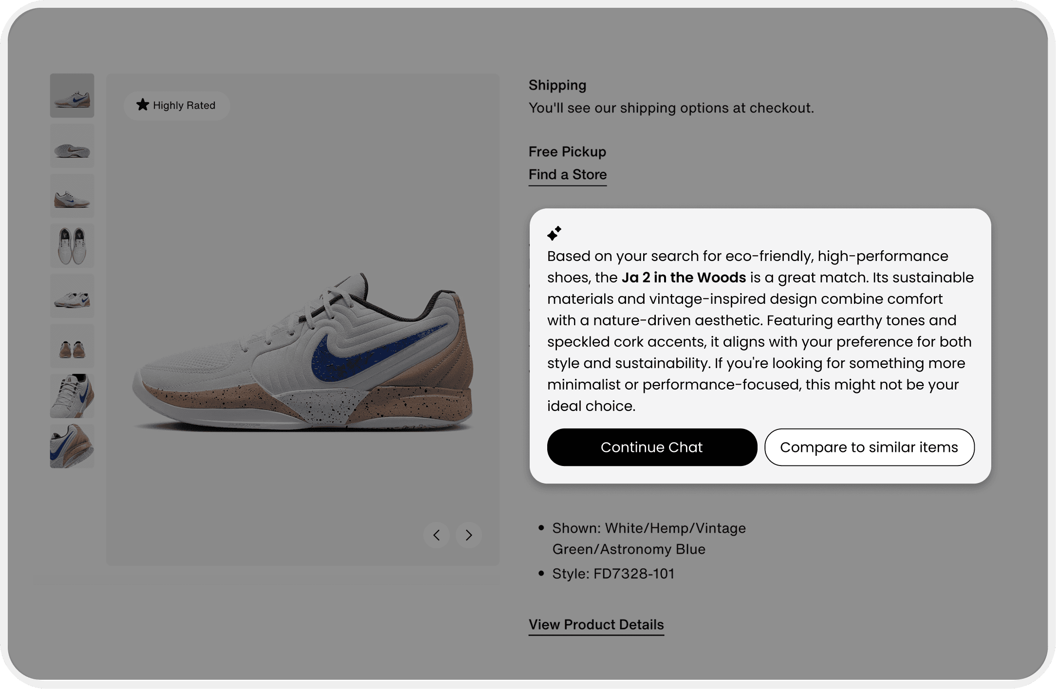 Personalized Product Pages